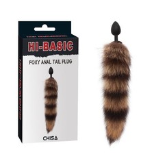 Plug anale con coda foxy tail