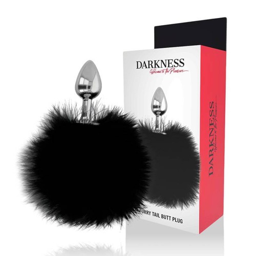 Darkness anal plug with tail - anal,