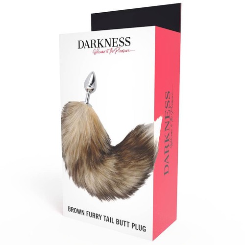 Darkness brown furry - brown, butt