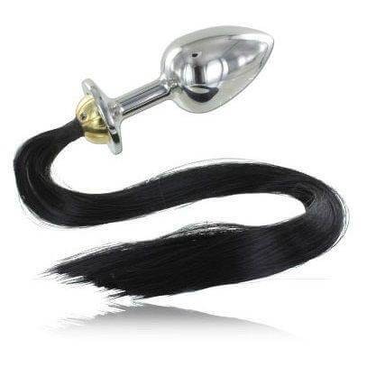 Metal hard hair pony - hair, steel