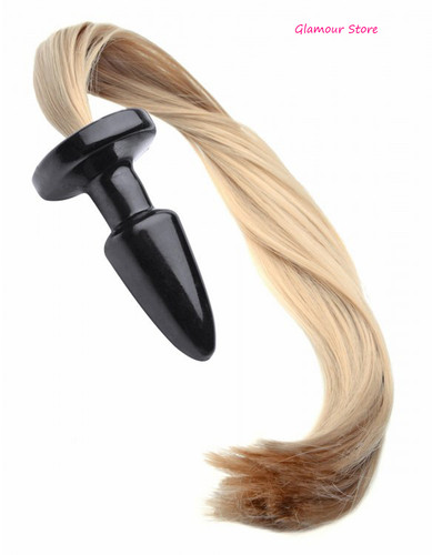 Sexy silicone anal plug with - sexy,